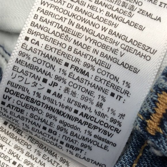 VINTAGE GAP HIGH-RISE LOOSE STRAIGHT JEANS 0/25x30 99% COTTON 😎 - Picture 5 of 11